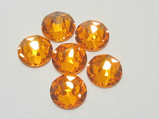 72 pcs. 20ss SUN (viva) FLATBACK PRECIOSA Rhinestones